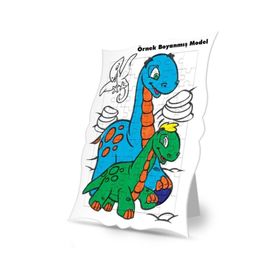 Mutlu Deniz Kızı Boyama Puzzle Tablo