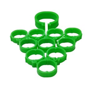 Mutlu Tavukçuluk 18 mm 10'lu Pk Yeşil Tavuk Bileziği