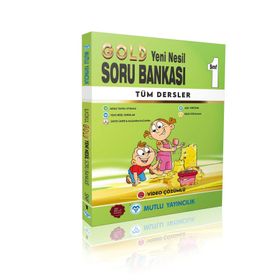 Mutlu Yayınları 1. Sınıf Tüm Dersler Gold Soru Bankası