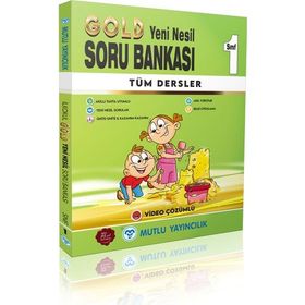 Mutlu Yayınları 1. Sınıf Tüm Dersler Gold Soru Bankası