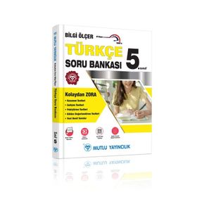 Mutlu Yayınları 5. Sınıf Türkçe Bilgi Ölçer Soru Bankası
