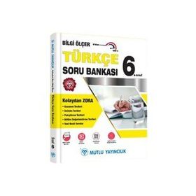 Mutlu Yayınları 6. Sınıf Türkçe Bilgi Ölçer Soru Bankası