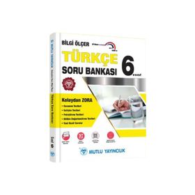 Mutlu Yayınları 6. Sınıf Türkçe Bilgi Ölçer Soru Bankası