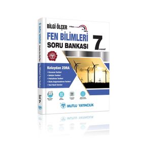 Mutlu Yayınları 7. Sınıf Fen Bilimleri Bilgi Ölçer Soru Bankası
