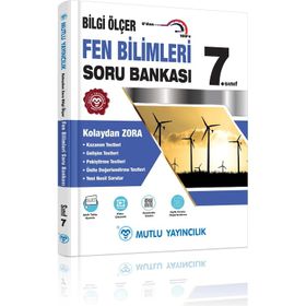 Mutlu Yayınları 7. Sınıf Fen Bilimleri Bilgi Ölçer Soru Bankası