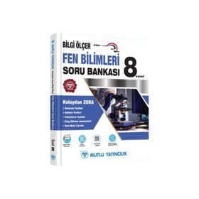 Mutlu Yayınları 8. Sınıf Fen Bilimleri Bilgi Ölçer Soru Bankası