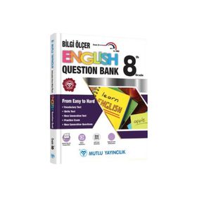 Mutlu Yayınları 8. Sınıf İngilizce Bilgi Ölçer Soru Bankası