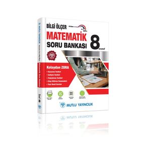 Mutlu Yayınları 8. Sınıf Matematik Bilgi Ölçer Soru Bankası