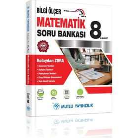 Mutlu Yayınları 8. Sınıf Matematik Bilgi Ölçer Soru Bankası