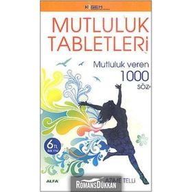 MUTLULUK TABLETLERI MUTLULUK VEREN 1000 SÖZ - AZIME TELLI