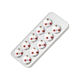 Mutlusan 001 170 110001 00 00 10'lu Topraklı Klemensli Grup Priz