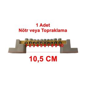 Mutlusan 10'lu Nötr ve Topraklama Klemensi