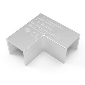 Mutlusan 12x12 mm Metalik Gri L Köşe