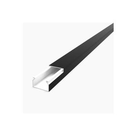 Mutlusan 12x12 mm Siyah Sidem Kablo Kanalı