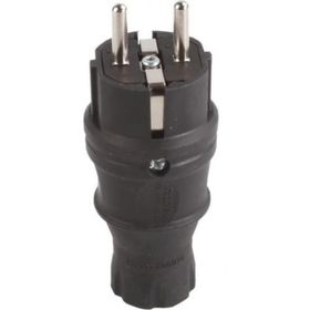 Mutlusan 1x16A Kauçuk Erkek Fiş