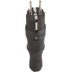 Mutlusan 1x16A Kauçuk Erkek Fiş