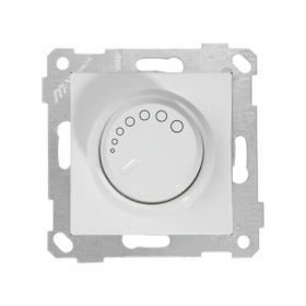 Mutlusan 2200 440 0201 Rita Mek Tuş RL Işıklı Dimmer 600W Beyaz Anahtar