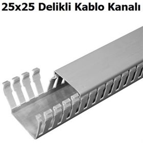 Mutlusan 25x25 cm Delikli Kablo Kanalı