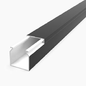 Mutlusan 25x25 mm Siyah Sidem Kablo Kanalı