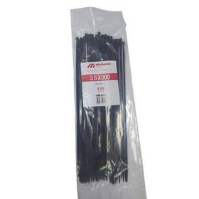 Mutlusan 3.6x300 mm 100'lü Siyah Kablo Bağı