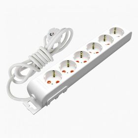 Mutlusan 3 mt Ritech 6'lı Ç.K. USB Topraklı Priz