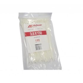 Mutlusan 3,6x150 mm 100'lü 10 Adet Kablo Bağı