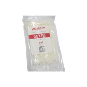 Mutlusan 3,6X150 mm 100'lü Paket 5 Adet Kablo Bağı
