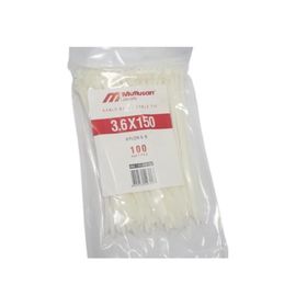 Mutlusan 3,6X150 mm 100'lü Paket 5 Adet Kablo Bağı