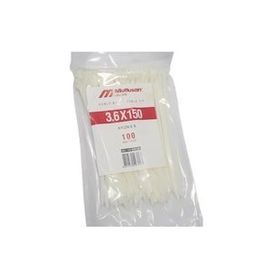 Mutlusan 3,6X150 mm 100'lü Paket 5 Adet Kablo Bağı