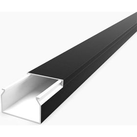 Mutlusan 40x25 mm Siyah Sidem Kablo Kanalı