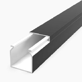 Mutlusan 40x40 mm Siyah Sidem Kablo Kanalı