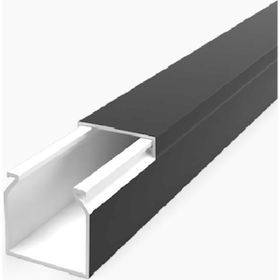 Mutlusan 40x40 mm Siyah Sidem Kablo Kanalı