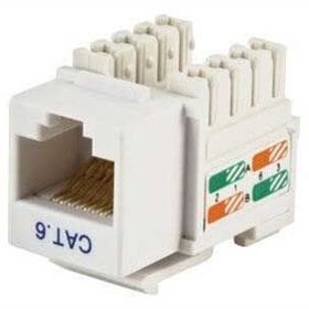 Mutlusan 45x45 1x8 Cat6 Daya Konnektörü