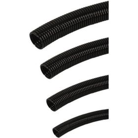 Mutlusan 50 Siyah 25 m Plastik Spiral