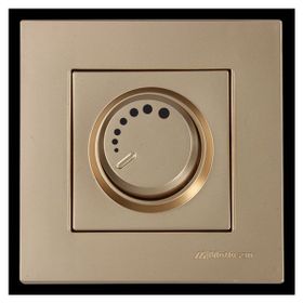 Mutlusan 600 W Çerçeveli Rita Antik Altın Işıklı Dimmer