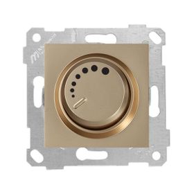 Mutlusan 600 W Çerçevesiz Rita Antik Altın Işıklı Dimmer