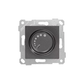 Mutlusan 600 W Çerçevesiz Rita Füme Işıklı Dimmer