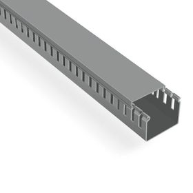 Mutlusan 60x40 Delikli Gri 2 m Kablo Kanalı