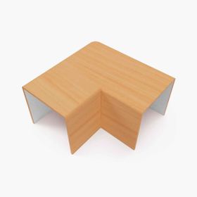 Mutlusan Armut 40x40 mm L Köşe Kablo Kanalı Ek Parçası
