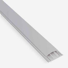 Mutlusan Balık Sırtı Metalik Gri 2 mt 60x15 mm Kablo Kanalı
