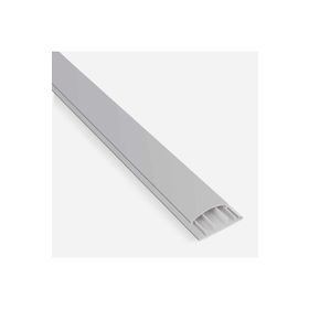 Mutlusan Balık Sırtı Metalik Gri 2 mt 60x15 mm Kablo Kanalı