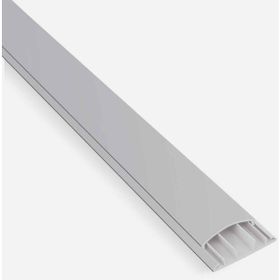 Mutlusan Balık Sırtı Metalik Gri 2 mt 60x15 mm Kablo Kanalı