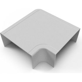 Mutlusan Beyaz 100x50 mm L Köşe Kablo Kanalı Ek Parçası