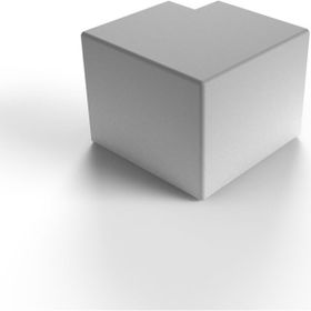 Mutlusan Beyaz 40x40 mm Kablo Kanalı Dış Köşesi
