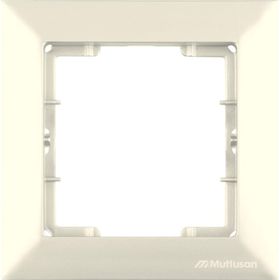 Mutlusan Candela Krem Tekli Priz Çerçevesi