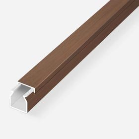 Mutlusan Ceviz 12x12 mm Kablo Kanalı