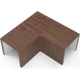 Mutlusan Ceviz 12x12 mm L Köşe Kablo Düzenleyici