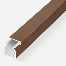 Mutlusan Ceviz 12x12 mm Yapışkanlı Kablo Kanalı