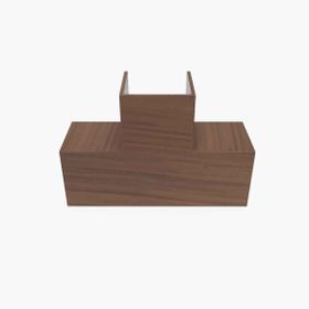 Mutlusan Ceviz 25X25 mm T Köşe