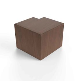 Mutlusan Ceviz 40x40 mm Kablo Kanalı Dış Köşesi